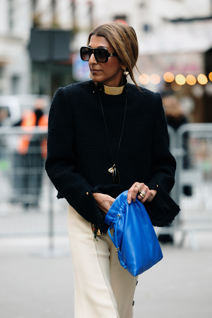 Paříž, streetstyle, SS26 Paříž, streetstyle, SS26
