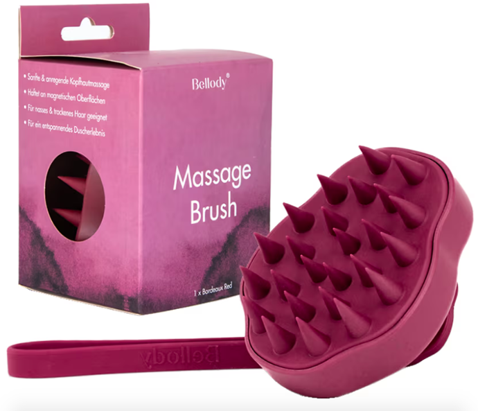  Scalp Massage Brush, Bellody, prodává Glamot.cz, 258 Kč 