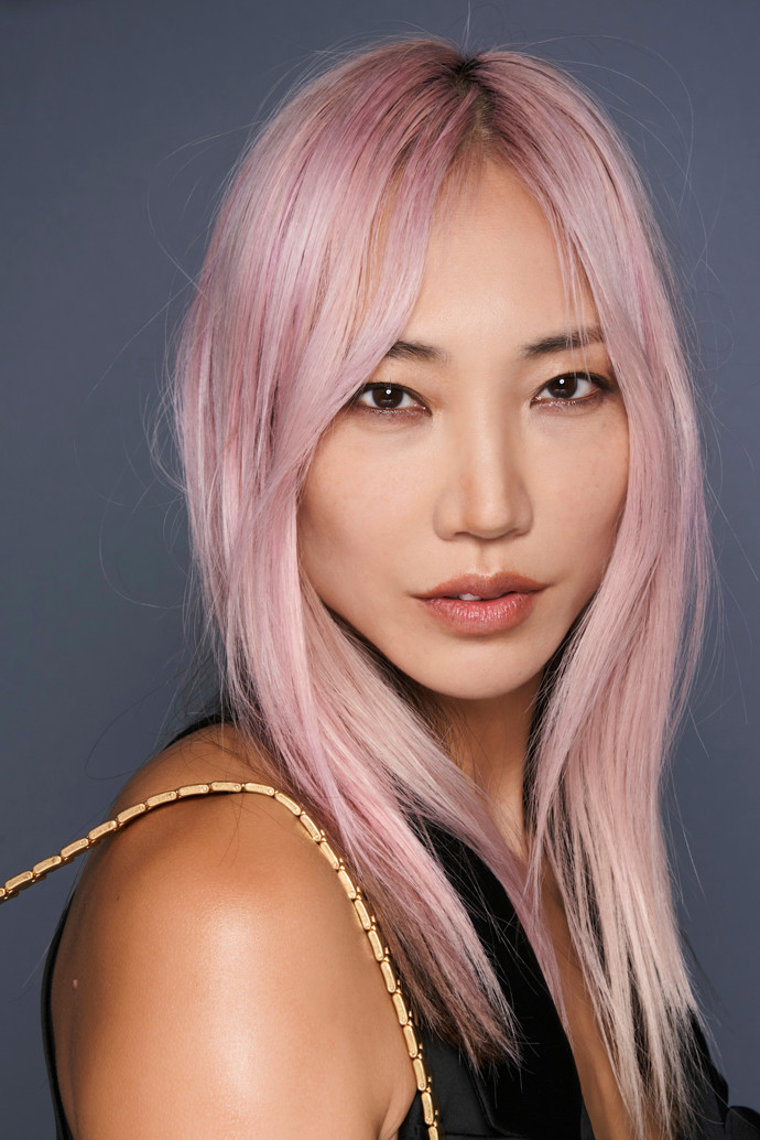  Fantasy hair na přehlídce Balmain