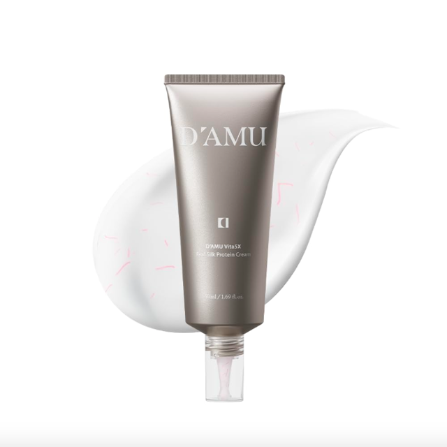 Vita 5X Real Silk Protein Cream, DʼAmu, prodává Koreanglamour.cz, 690 Kč Vita 5X Real Silk Protein Cream, DʼAmu, prodává Koreanglamour.cz, 690 Kč