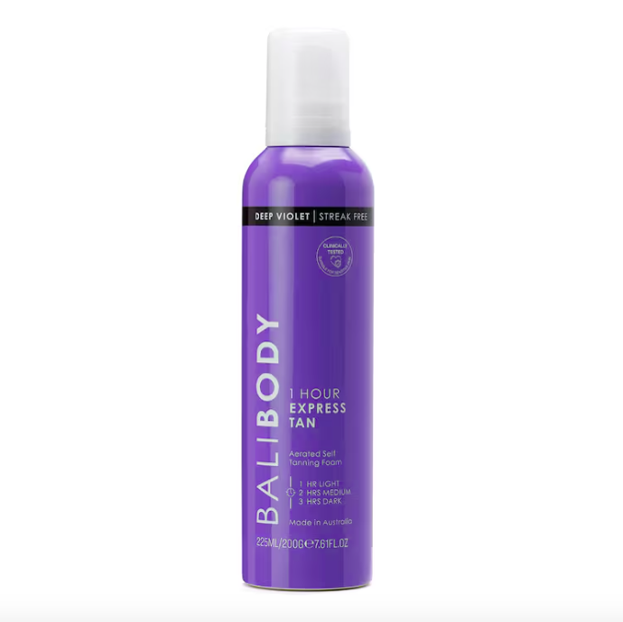  Expresní samoopalovací přípravek Violet 1 Hour Express, Bali Body, 860 Kč
