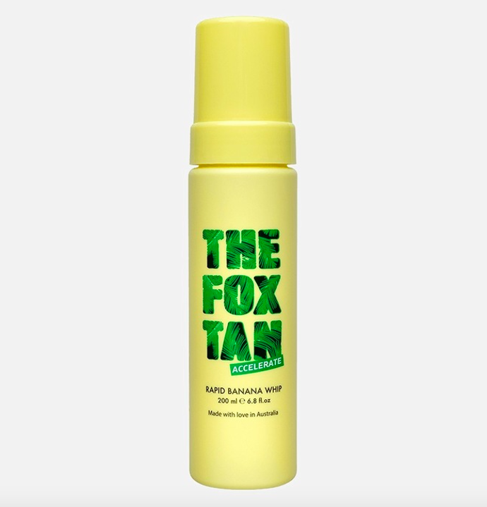  Samoopalovací pěna Rapid Banana Whip, The Fox Tan, prodává Douglas, 699 Kč
