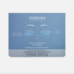 Masky na oční okolí Cryo De-Puffing Eye Mask Box, 111Skin, prodává Douglas, 2 700 Kč Masky na oční okolí Cryo De-Puffing Eye Mask Box, 111Skin, prodává Douglas, 2 700 Kč