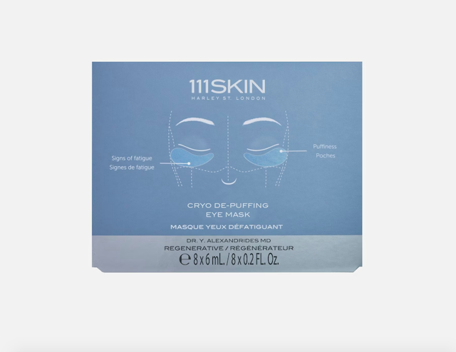 Masky na oční okolí Cryo De-Puffing Eye Mask Box, 111Skin, prodává Douglas, 2 700 Kč Masky na oční okolí Cryo De-Puffing Eye Mask Box, 111Skin, prodává Douglas, 2 700 Kč