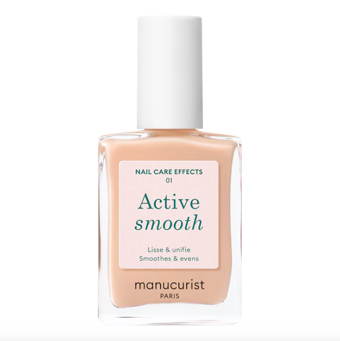 Pečující & zkrášlující lak na nehty Active Smooth, ods. 01 Smooth, Manucurist, prodává Sephora, 420 Kč