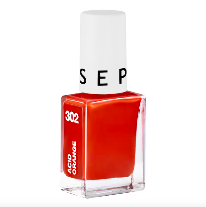 Lak na nehty Nail Polish, ods. 302 Acid Orange, Sephora Collection, prodává Sephora, 130 Kč