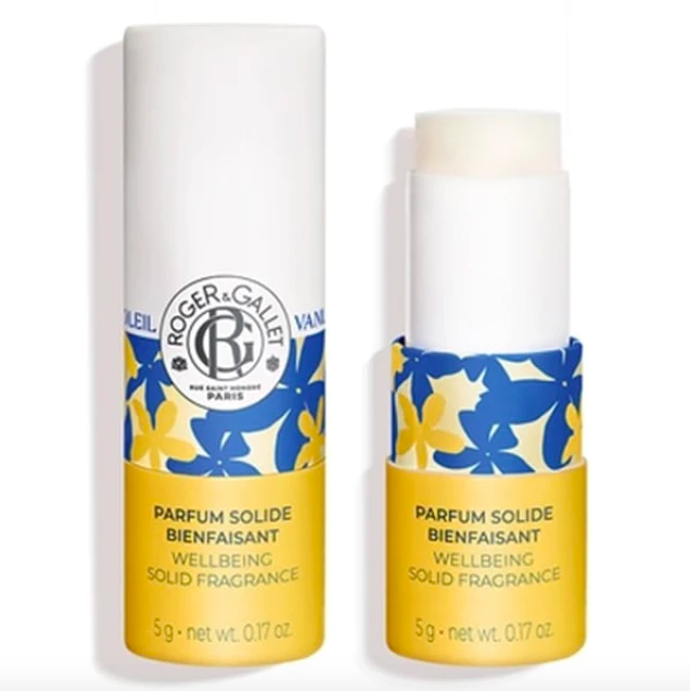  Vanille Soleil Wellbeing Solid Fragrance, Roger & Gallet, prodává Notino, 305 Kč