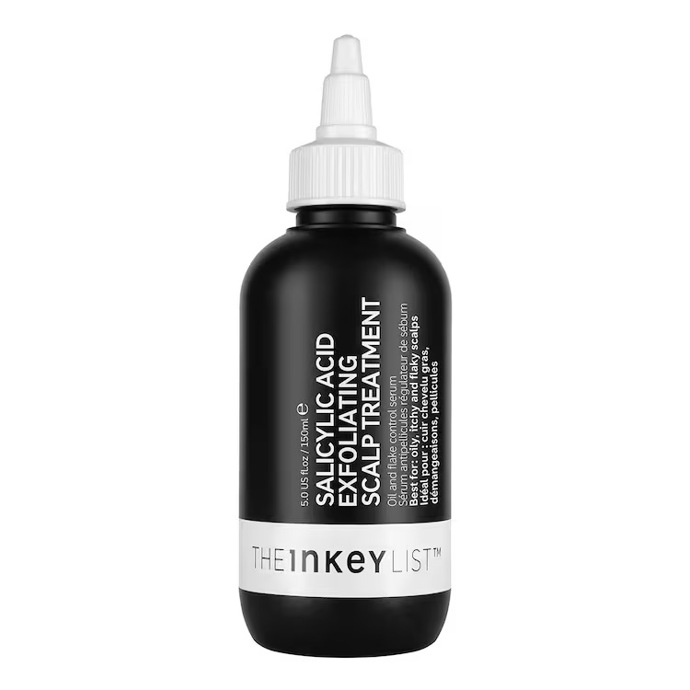 The Inkey List Salicylic Acid Exfoliating Scalp Treatment, 150 ml, 15 €, prodává The Inkey List (eu.theinkeylist.com).
