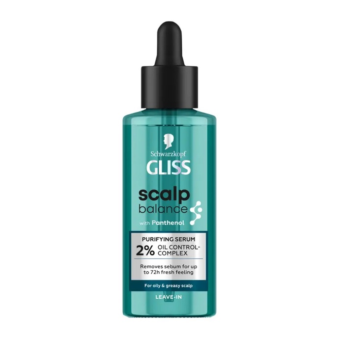 Gliss Čisticí sérum na pokožku hlavy Scalp Balance, 100 ml, 189 Kč, prodává Rossmann.