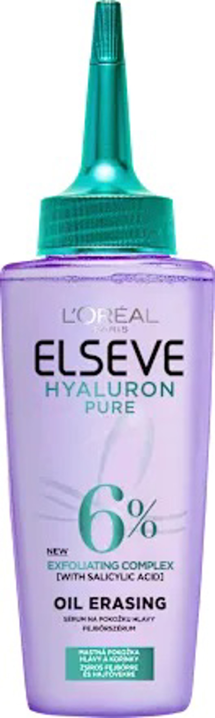 L'Oréal Paris Elseve sérum čisticí Hyaluron Pure, 102 ml, 189 Kč, prodává dm.