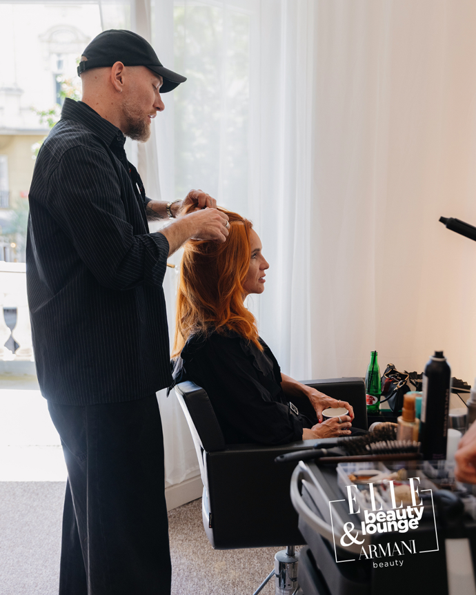 Hana Vagnerová v ELLE Beauty Lounge s Wella