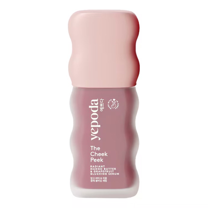Yepoda The Cheek Peek – Tvářenka v séru Mango & Grapefruit, odstín Frosted Plum, 10 g, 480 Kč, prodává Sephora.