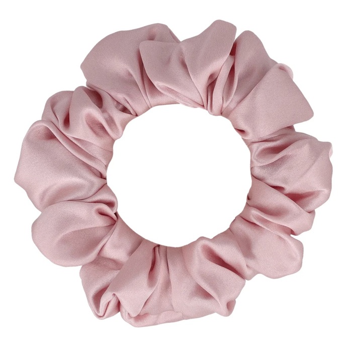 Lovesilk Hedvábná gumička do vlasů scrunchie, růžová, 365 Kč, prodává