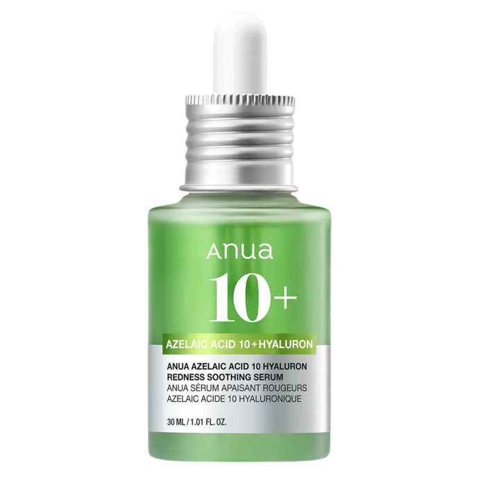 Anua Azelaic Acid 10 Hyaluron Redness Soothing Serum, 30 ml, 429 Kč, prodává Cosibella.
