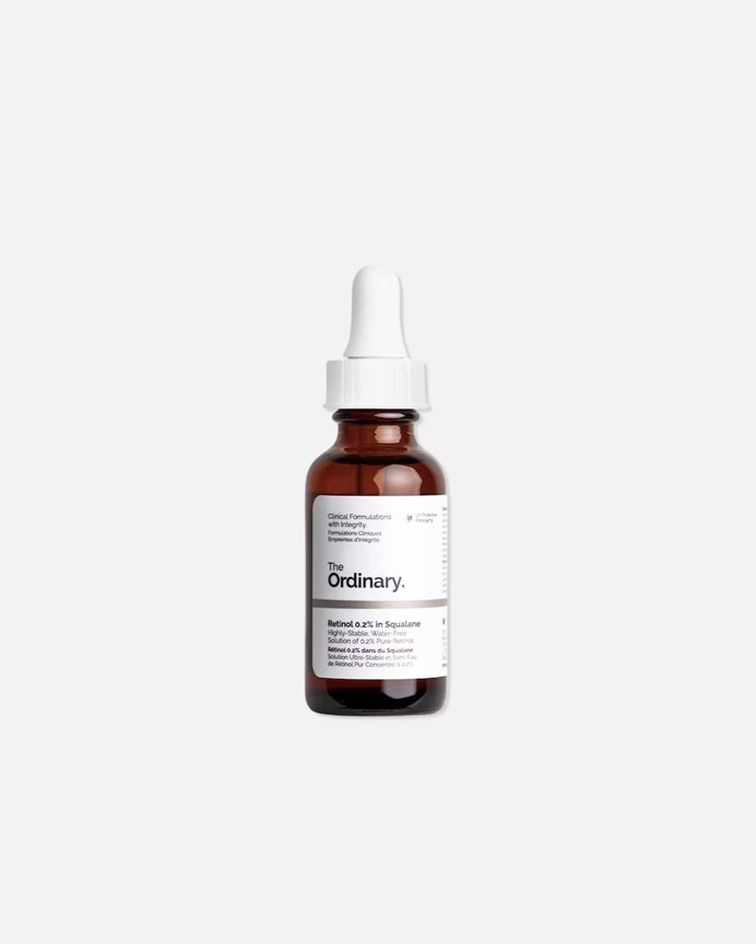 The Ordinary Retinoids Retinol 0.2% in Squalane, 30 ml, 221 Kč, prodává Douglas.
