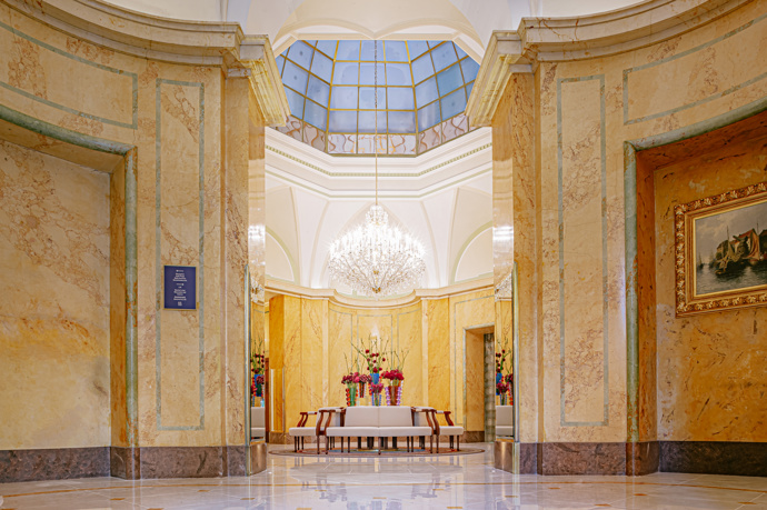Květinové lobby – po rekonstrukci