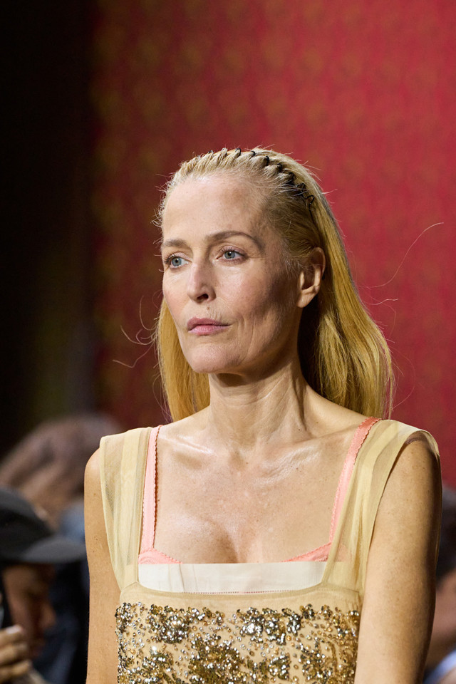 Gillian Anderson, MiuMiu FW2026 Gillian Anderson, MiuMiu FW2026