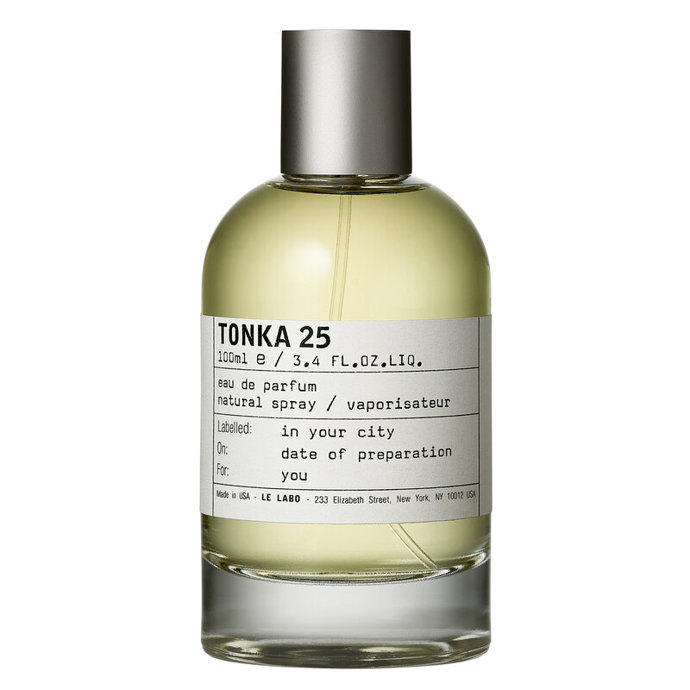 Le Labo Tonka 25 Eau de Parfum, 100 ml, 7 600 Kč, prodává Ingredients Store.