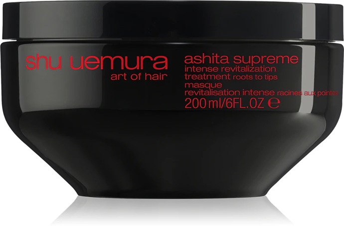 Shu Uemura Ashita Supreme maska na vlasy s revitalizačním účinkem, 200 ml, 2 290 Kč, prodává Notino.