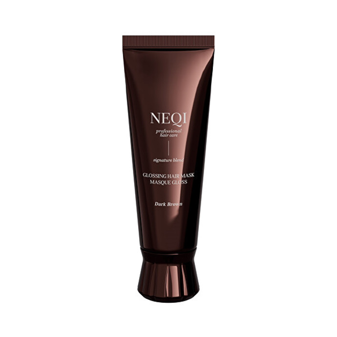 NEQI Maska pro tmavé vlasy Dark Brown Glossing Mask, 120 ml, 249 Kč, prodává Vivantis.