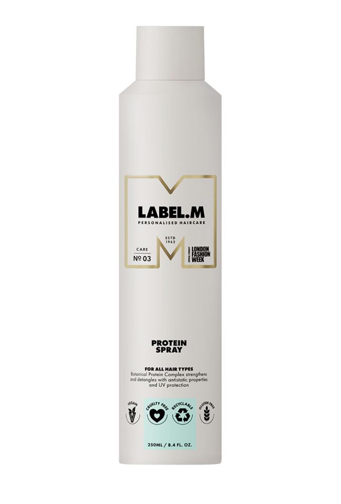 Label.M Proteinový sprej, 250 ml, 760 Kč, prodává BeautyOnline.