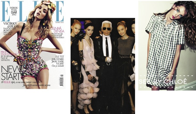 #ELLE25let covergirl: Denisa Dvořáková