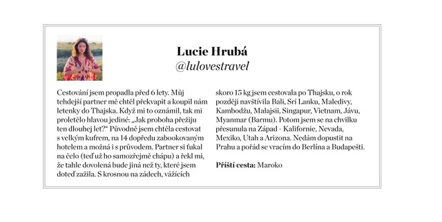 #ELLEtravelblog: Barma podle Lucie #ELLEtravelblog: Barma podle Lucie