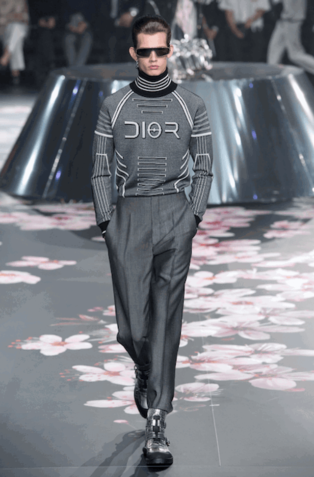 Jaká byla show Dior men Pre-Fall v Tokiu?