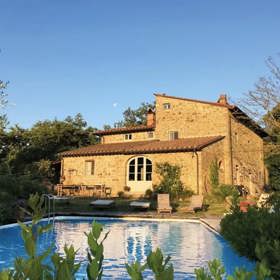 Nádherná vila v Toskánsku.