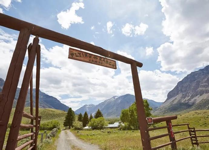 Stylový ranč ve Wyomingu.