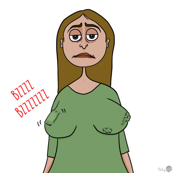 10. Používají podprsenku jako tašku, když je nouze.