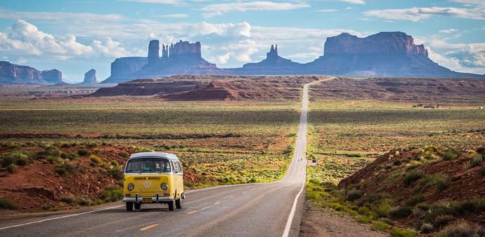 2. Autovýlet po Spojených státech amerických. Půjčte si auto a projeďte všech 50 států!