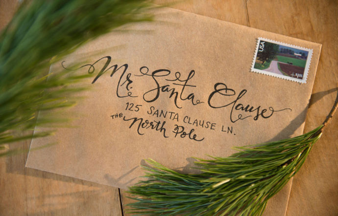 1. Napište dopis Ježíškovi (nebo Santovi).