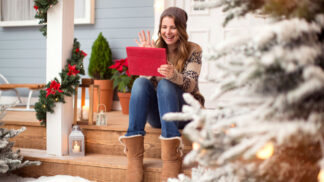 3. Uskutečněte videochat s nějakým kamarádem či příbuzným, který žije v jiném městě.