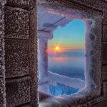 2. V Laponsku můžete pozorovat krásné východy i západy slunce.