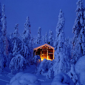 5. Laponsko uspokojí všechny, kteří sní o bílých Vánocích.