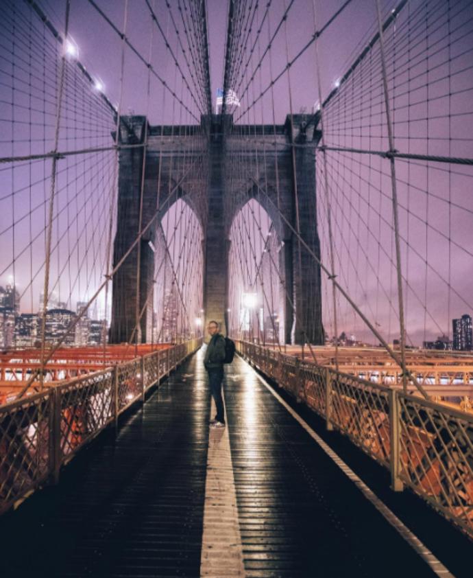 9. Brooklynský most (New York, Spojené státy americké).