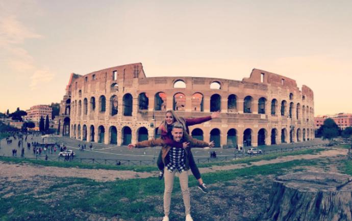 12. Římské koloseum (Řím, Itálie).