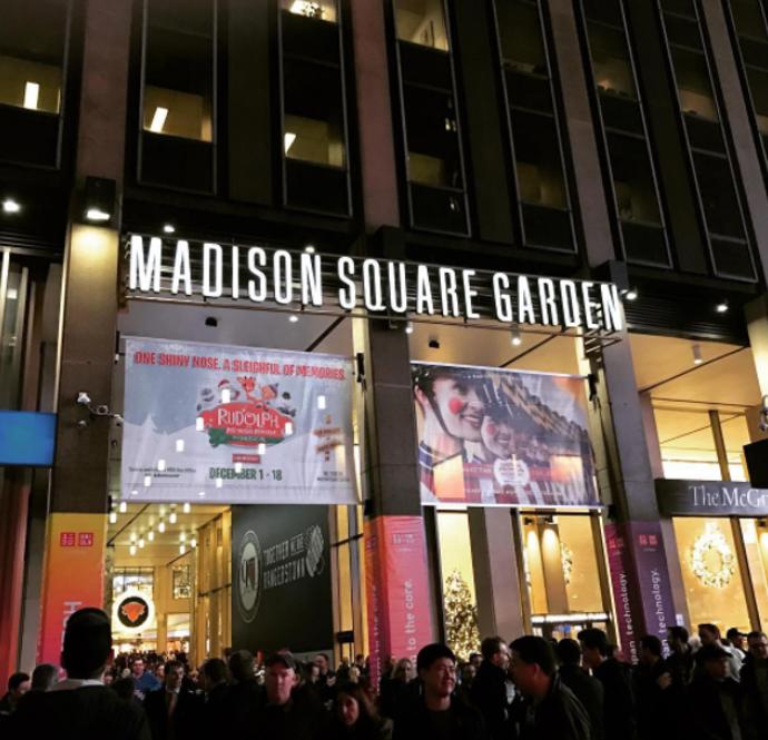 13.  Madison Square Garden (New York, Spojené státy americké).