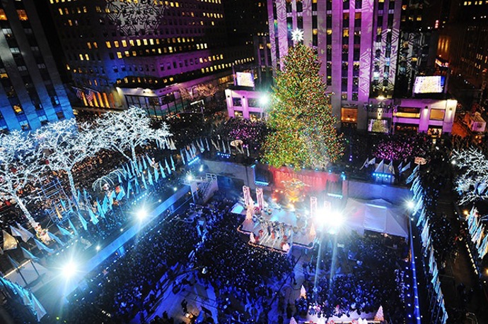 21. Rockefeller Christmas Tree (New York, Spojené státy americké).