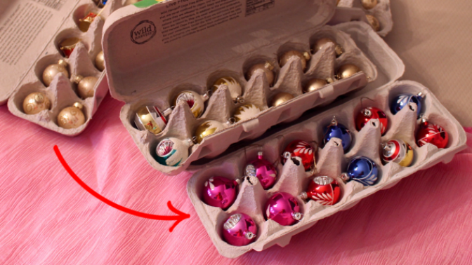 Předejděte poškození či zničení oblíbených vánočních ozdob.