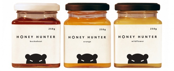 2. Zavařovací sklenice Honey Hunter.