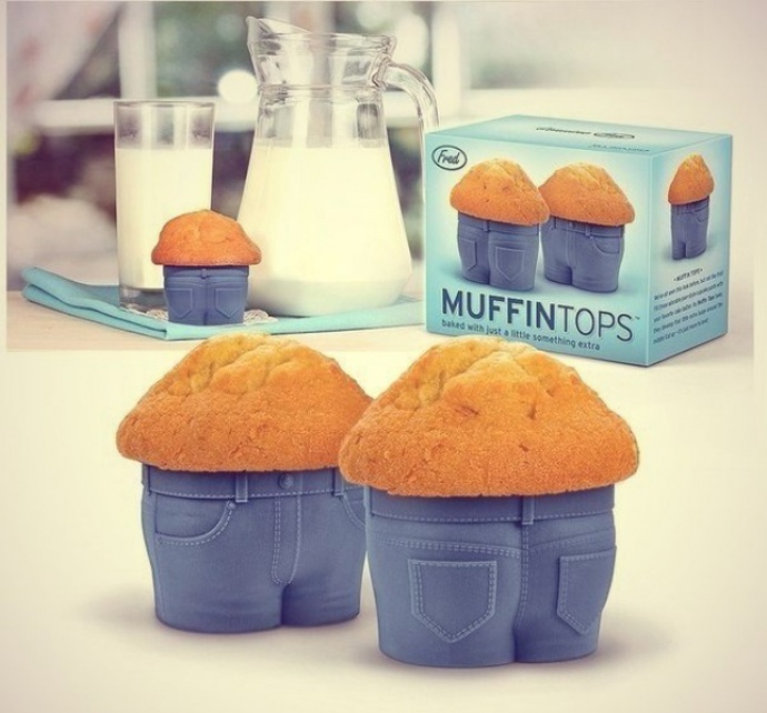 8. Muffiny pro lidi, kteří potřebují připomenout, že mlsat dobroty mezi hlavními jídly není nejlepší nápad.