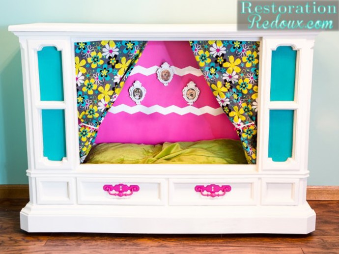 Plány s ní měl ale docela jiné – proměnit ji v luxusní pelíšek pro svého čtyřnohého chlupáče.