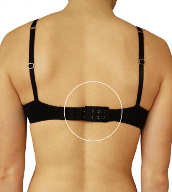 Jste-li majitelkou menších prsou a širšího hrudníku, zaměřte se na správnou velikost košíčků. V obchodě dnes seženete rozšiřovací část, kterou jednoduše připevníte k popruhu na zádech.