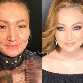 Živoucí Photoshop. Make-up artistka mění ženy v učiněné bohyně