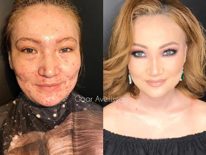 Živoucí Photoshop. Make-up artistka mění ženy v učiněné bohyně