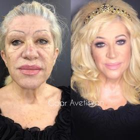 Živoucí Photoshop. Make-up artistka mění ženy v učiněné bohyně