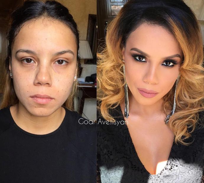 Živoucí Photoshop. Make-up artistka mění ženy v učiněné bohyně