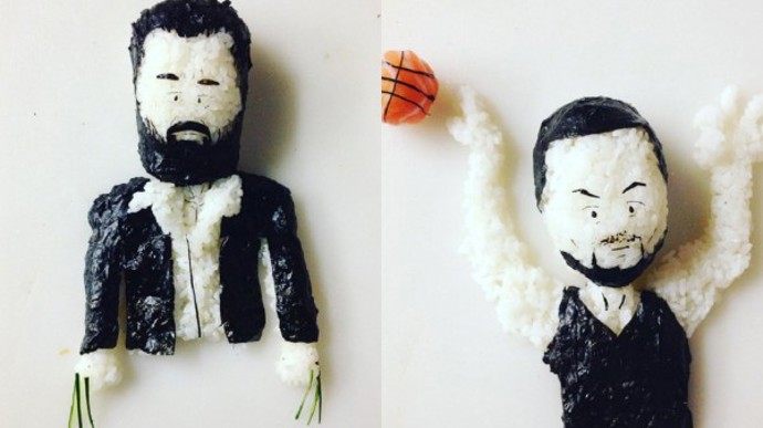 Zdolat maraton v těchto teniskách? To by šlo! Tento Číňan připravuje netradiční sushi